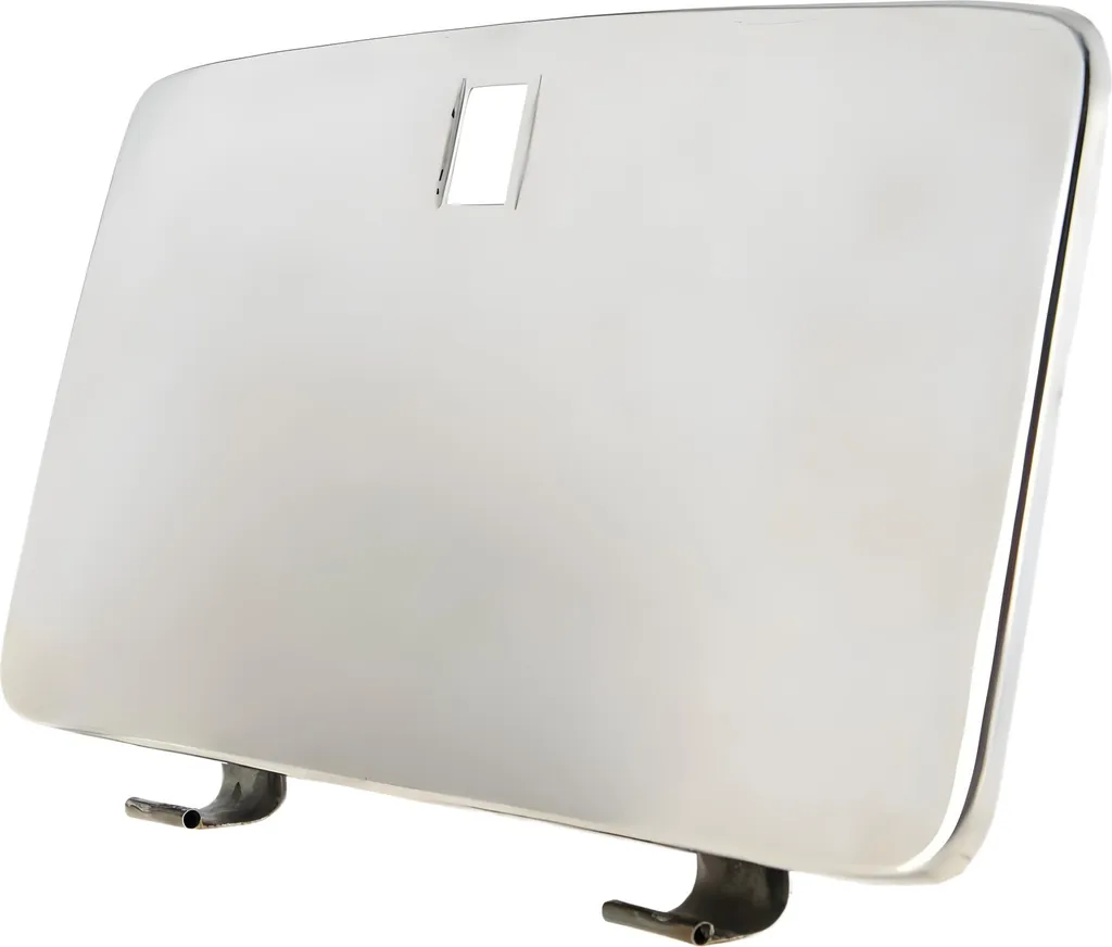 Couvercle de coffre Vespa PX 80-200E Lusso T5 en acier poli style SIP