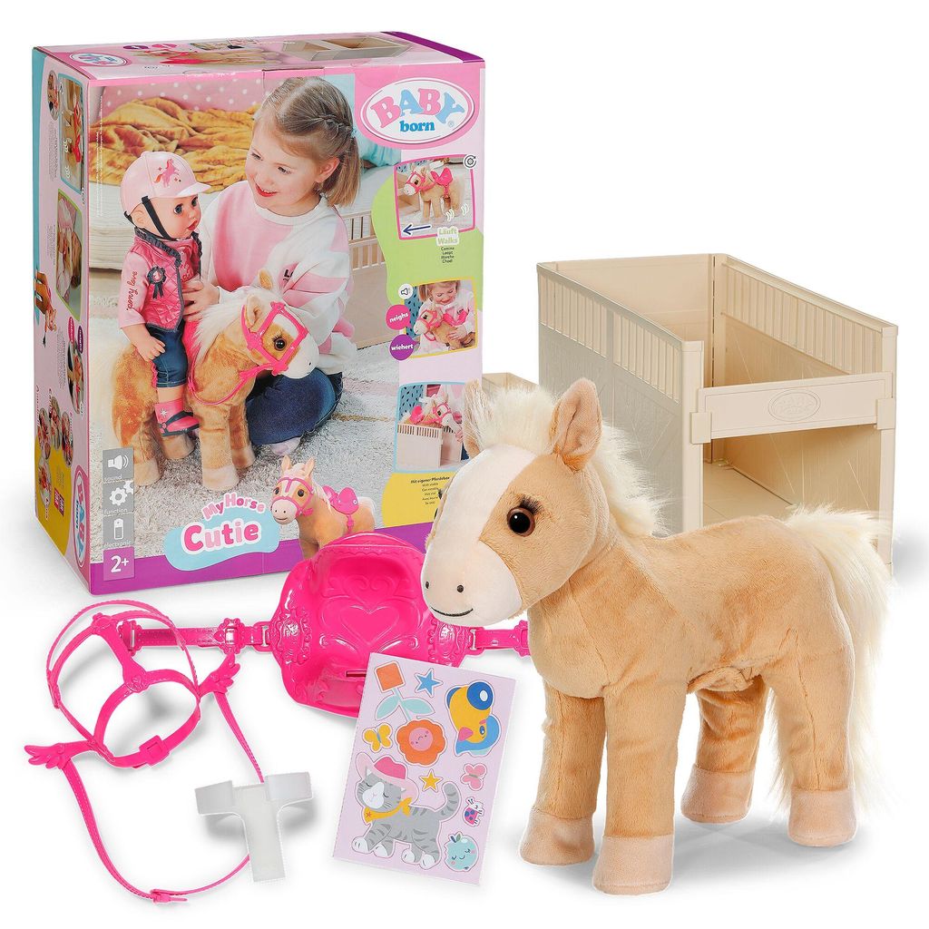 BABY born Mon Petit Poney, avec boîte, animal en peluche Image du produit 