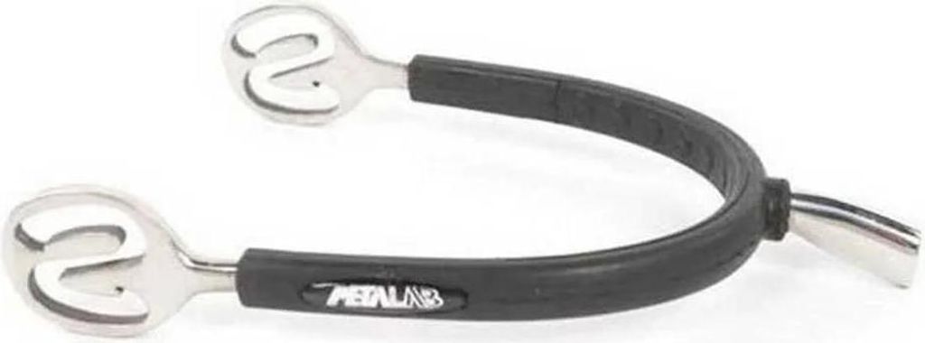 Metalab Rubber Covered Pow L Sporen Silber 15 mm Silber 15 mm