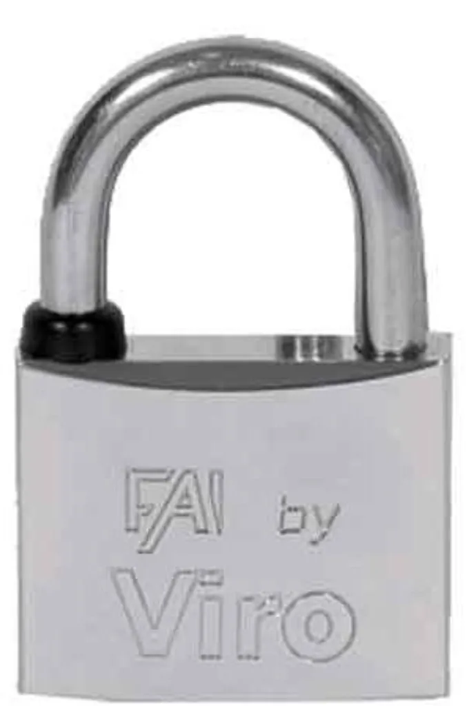 Cadenas VIRO Mare 50 mm haute résistance avec corps en laiton massif