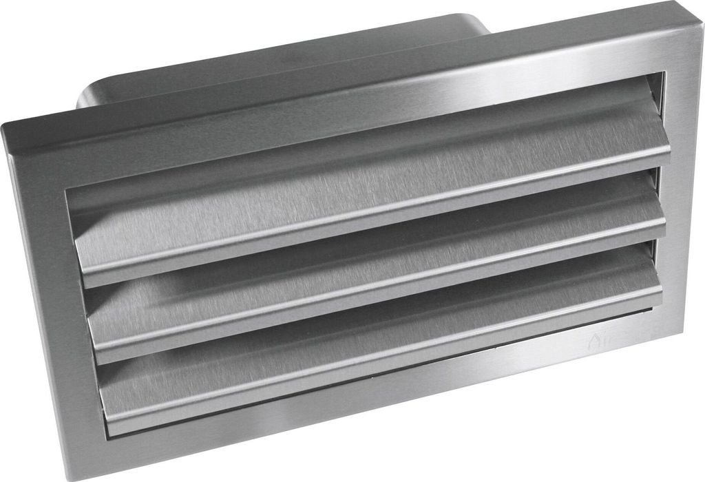 Canale piatto 220x90 mm Griglia esterna Griglia di Immagine del prodotto 