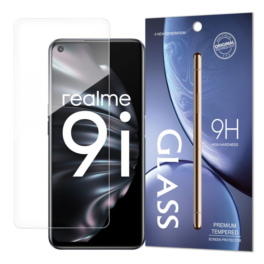 9H Tempered Glas für Realme 9i/A76/A36 - Ultimativer Displayschutz KP18535