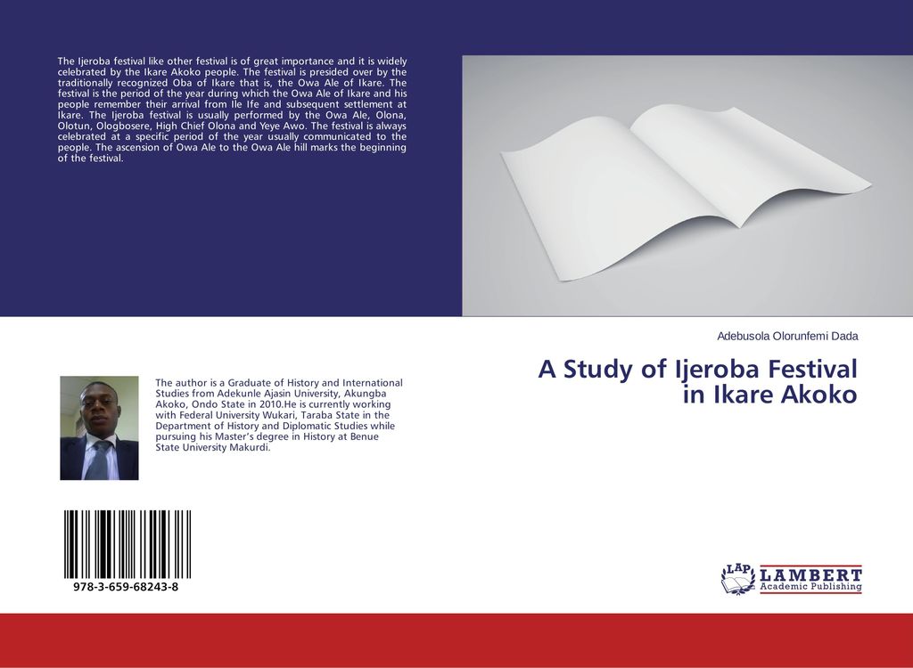 A Study of Ijeroba Festival in Ikare Akoko
