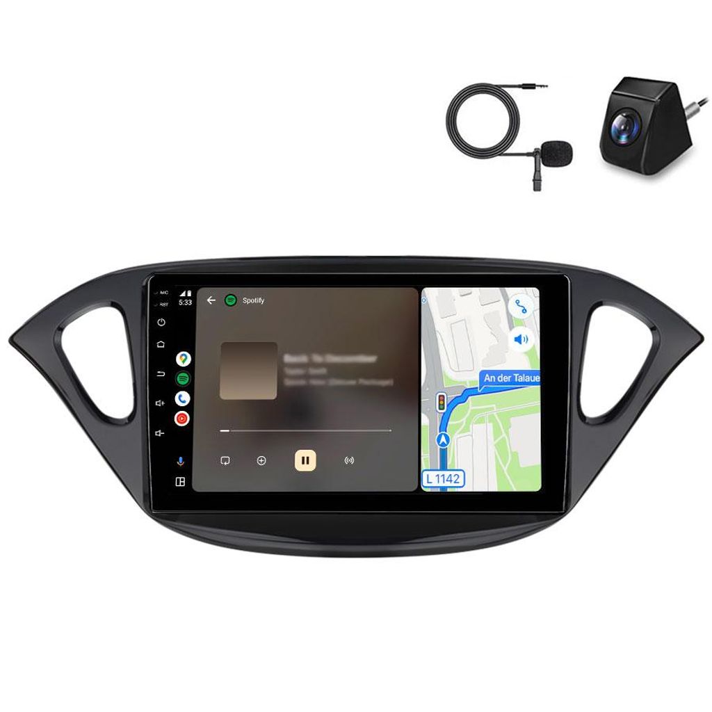 Autoradio Rückfahrkamera Für Opel Corsa E 2015-2019 Opel Adam 2013-2016 Carplay Android Auto Car Radio GPS Navi WIFI BT DAB+RDS SWC 9 Zoll 64GB