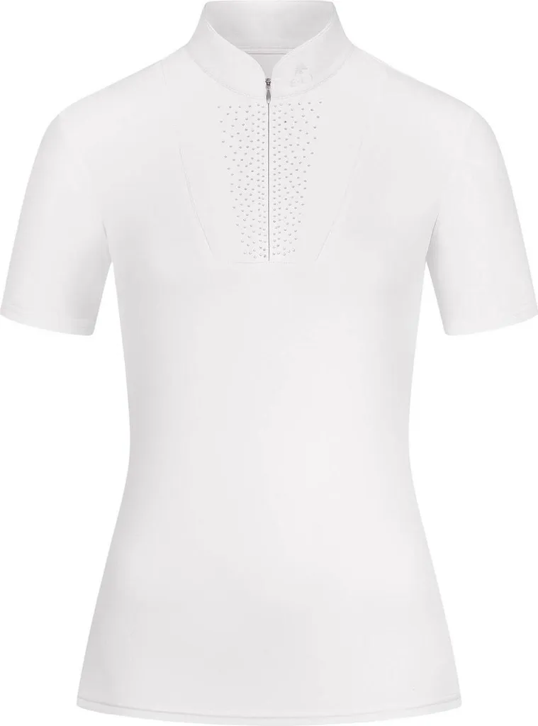 Chemise de Concours Hippique Paola E.L.T. Blanche pour Femme Taille XL