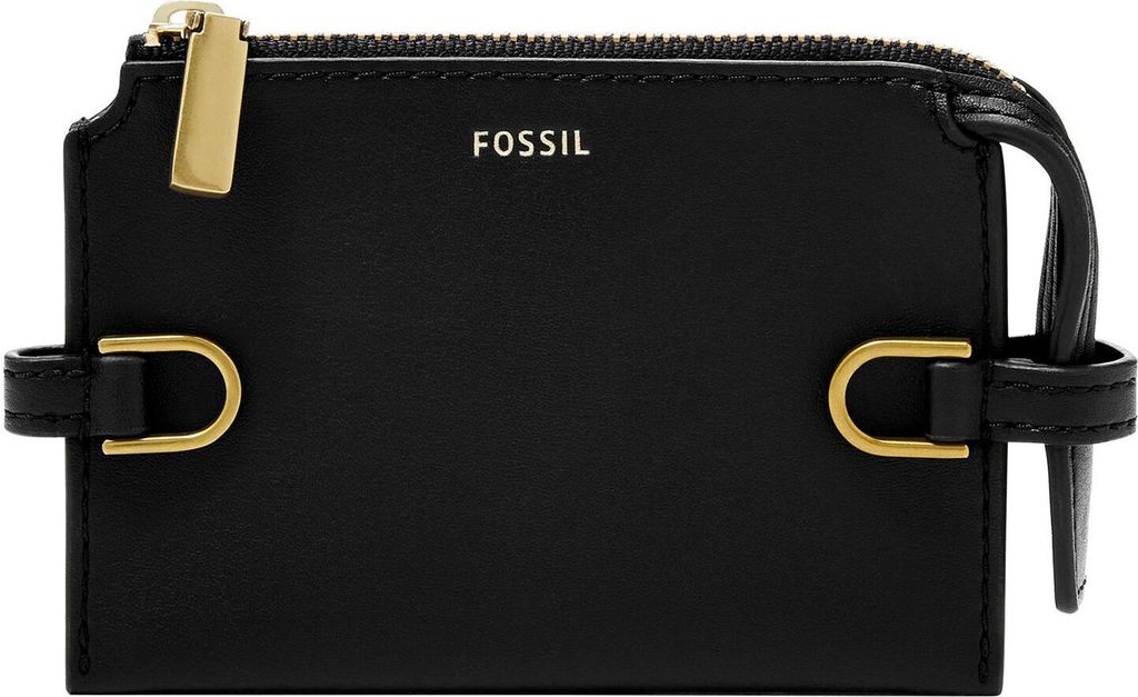 FOSSIL Kartenetui Kier Card Case Black schwarz