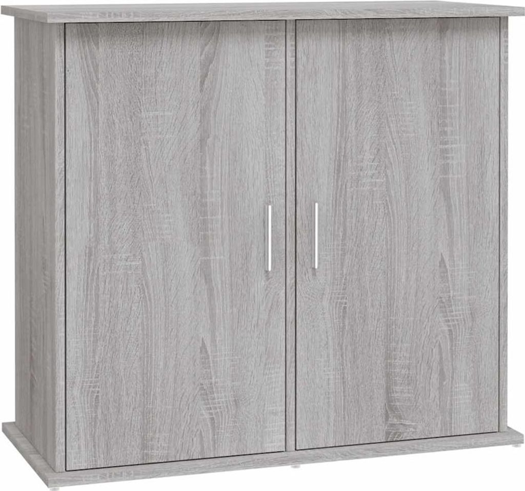 vidaXL Akvarijní stojan Grey Sonoma 81x36x73 cm Dřevěný Obrázek produktu 