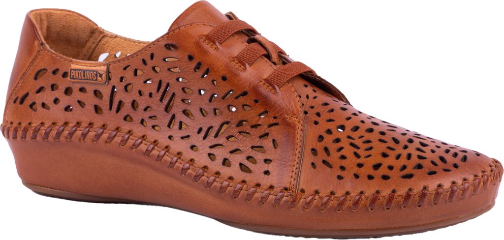 Pikolinos Damen Slipper Halbschuh Zierschnürung luftig P. Vallarta 655-4783, Größe:39 EU, Farbe:Braun