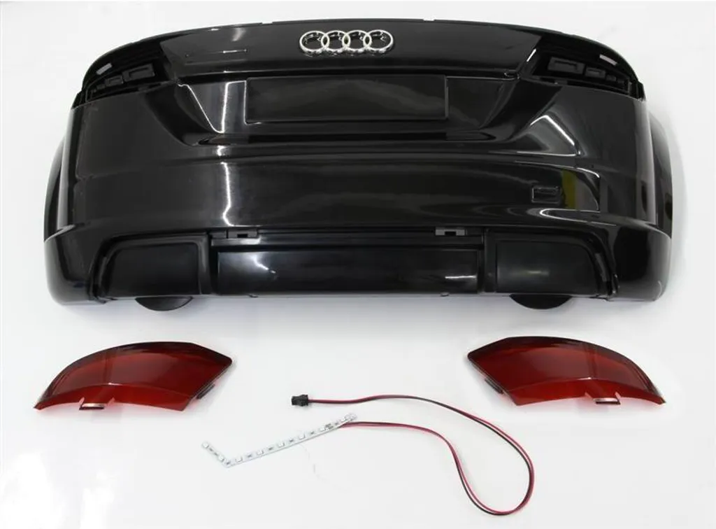 Pare-chocs arrière Audi TT RS noir - Pièce détachée officielle Ride-on