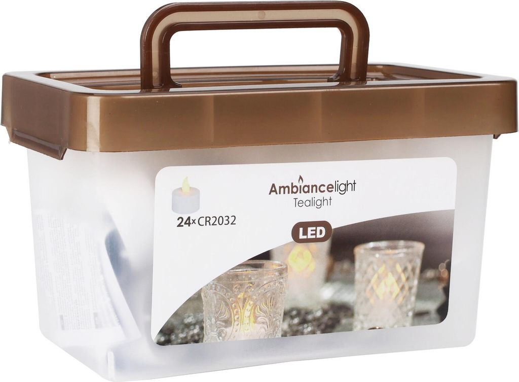Set de 24 bougies à réchaud LED Image du produit 