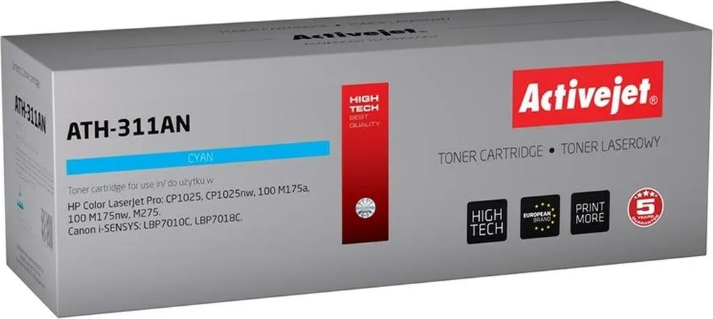 Toner Cyan ATH-311AN : Évitez les Traces et Imprimez 1000 Pages Nettes