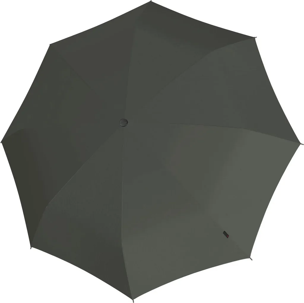 Knirps X1 Dark Grey parapluie de poche compact et robuste gris foncé