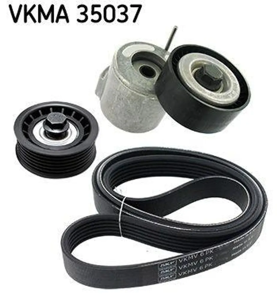 Supprimer les bruits moteur Opel Zafira B via kit SKF VKMA 35037