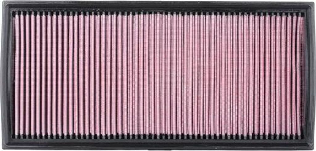 K&N 33-2857 Hochleistungsluftfilter für VW Touareg (7LA, 7L6, 7L7) Langzeitfilter Quadratisch