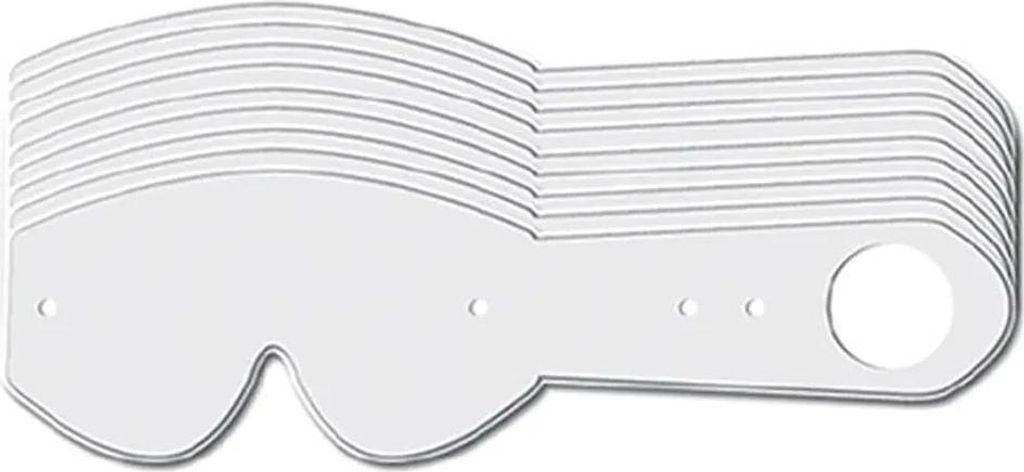 Progrip Rapid Tear-off 25 Einheiten Silber Silber One Size
