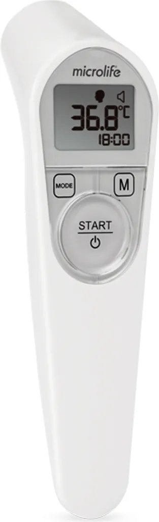 Thermomètre Microlife NC 200 sans contact - mesure fiable et rapide
