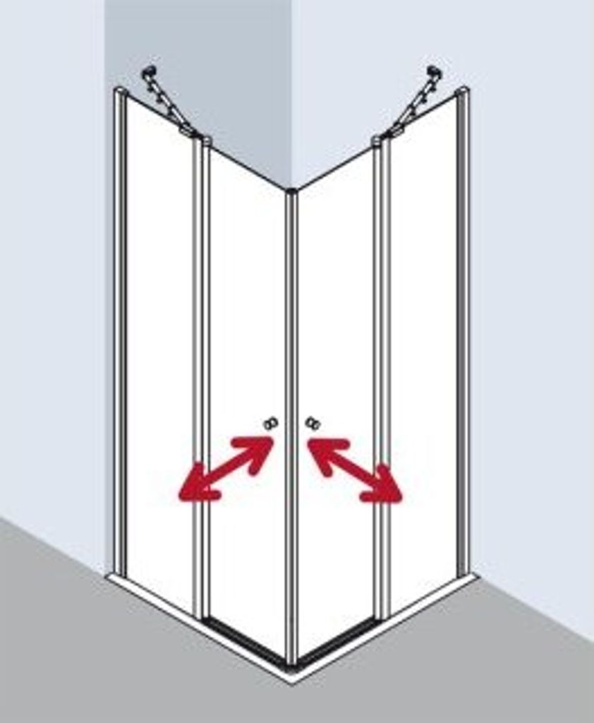 Kermi I2EOR100171AK Eck-Halbteil rechts Ibiza 2000 EOR 1000x