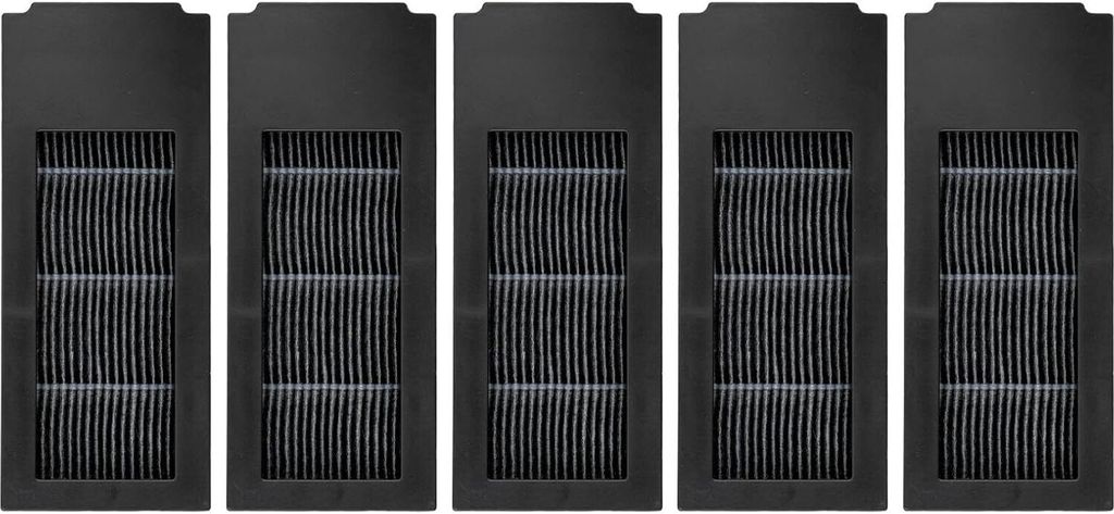 (5 Stück) Ersatz-HEPA-Filter Kompatibel mit ECOVACS DEEBOT X2 Omni/ X2 Pro/ X2 Roboter-Staubsauger, HEPA Filter Zubehörset 5 Stück