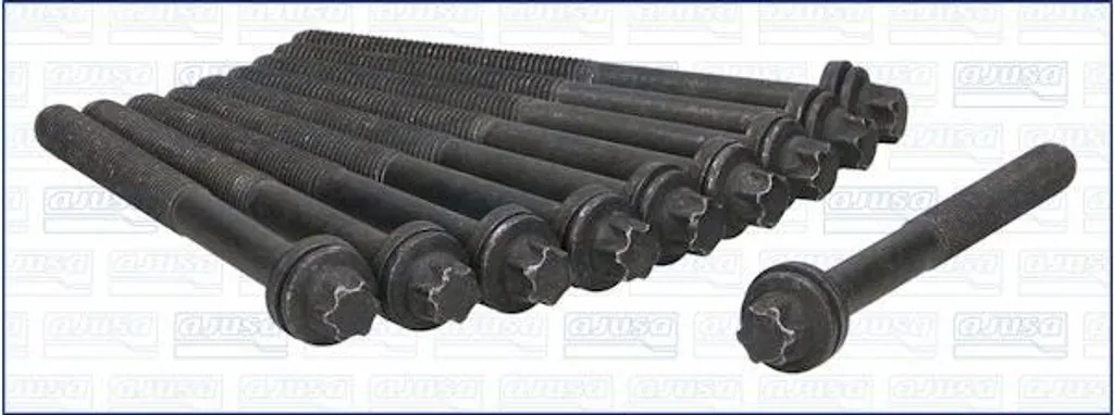 Jeu de vis de culasse Ajusa 81032900 pour moteurs Peugeot et Citroën