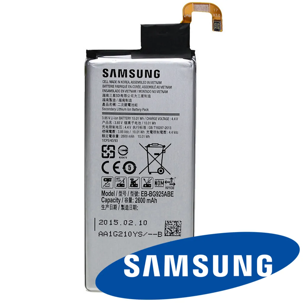 Solution Batterie Samsung S6 Edge G925 qui se décharge vite - Originale - 6
