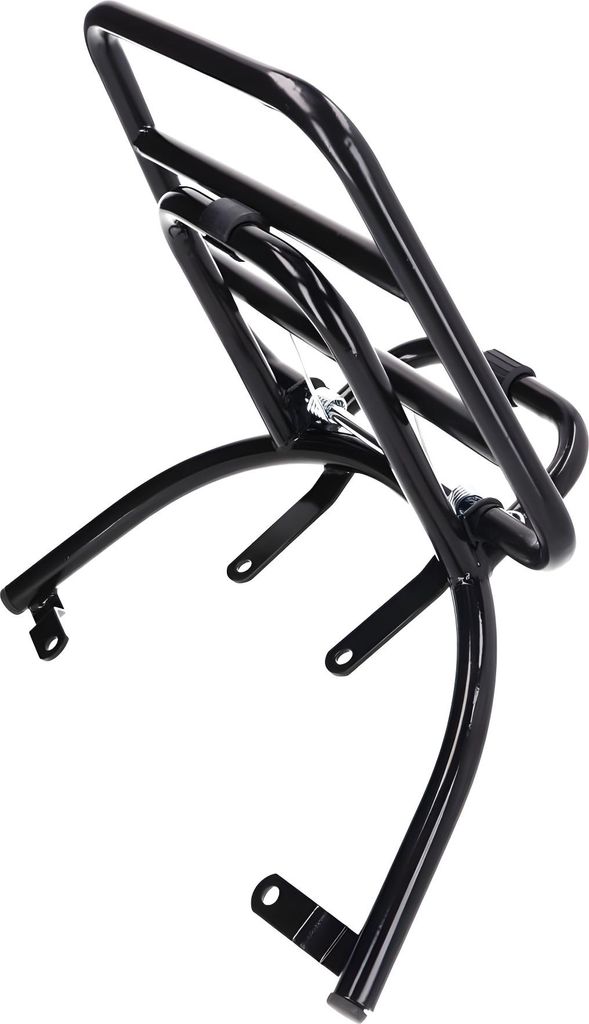 101_Octane Top Case Träger / Gepäckträger klappbar schwarz kompatibel mit Piaggio Zip 00-