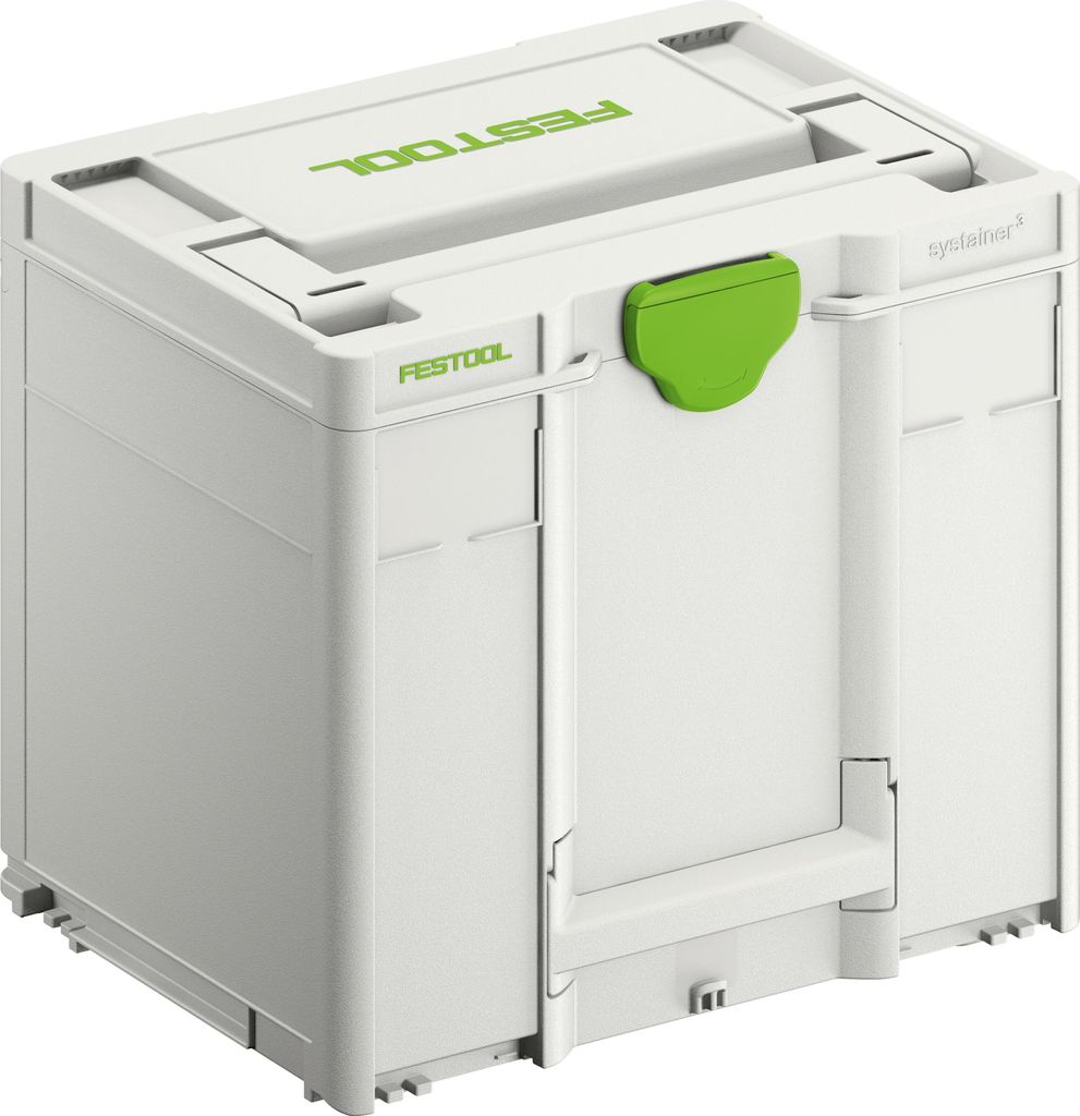 Festool SYS3 M 337, Werkzeugkasten, Grün, Weiß, 32,4 l, 40 Produktbild 