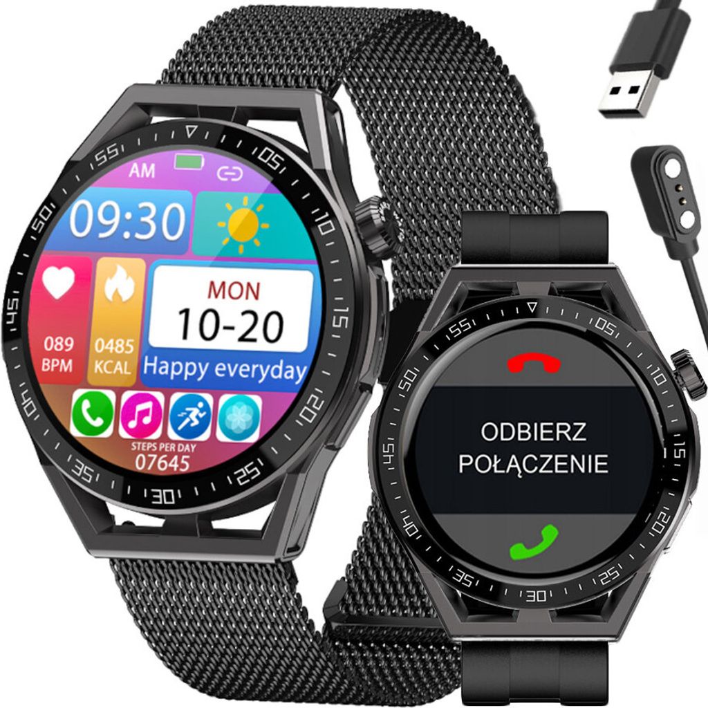 SMARTWATCH MĘSKI Rubicon RNCE88 - WYKONYWANIE POŁĄCZEŃ, Zdjęcie produktu 