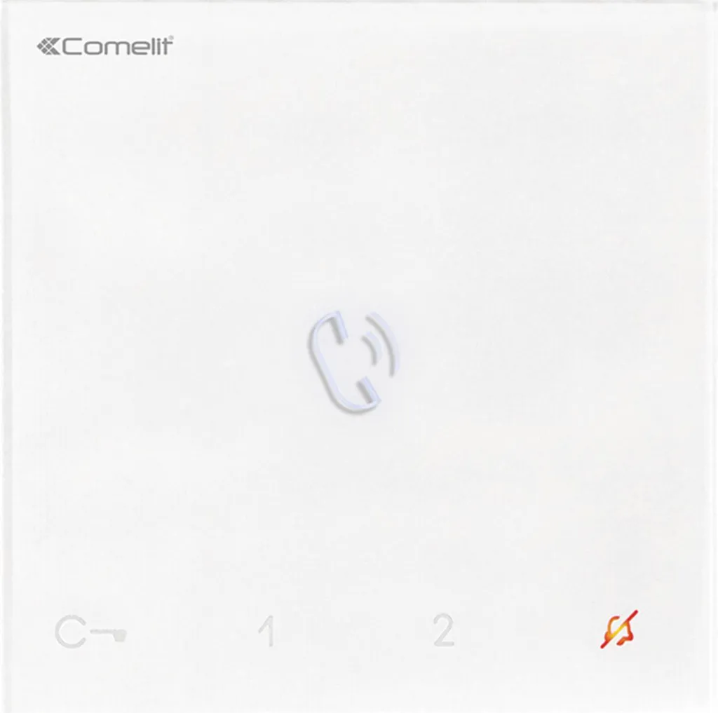 Comelit 6751W Audio Mini Handsfree HF SB2 ws - Citofono Vivavoce Bianco