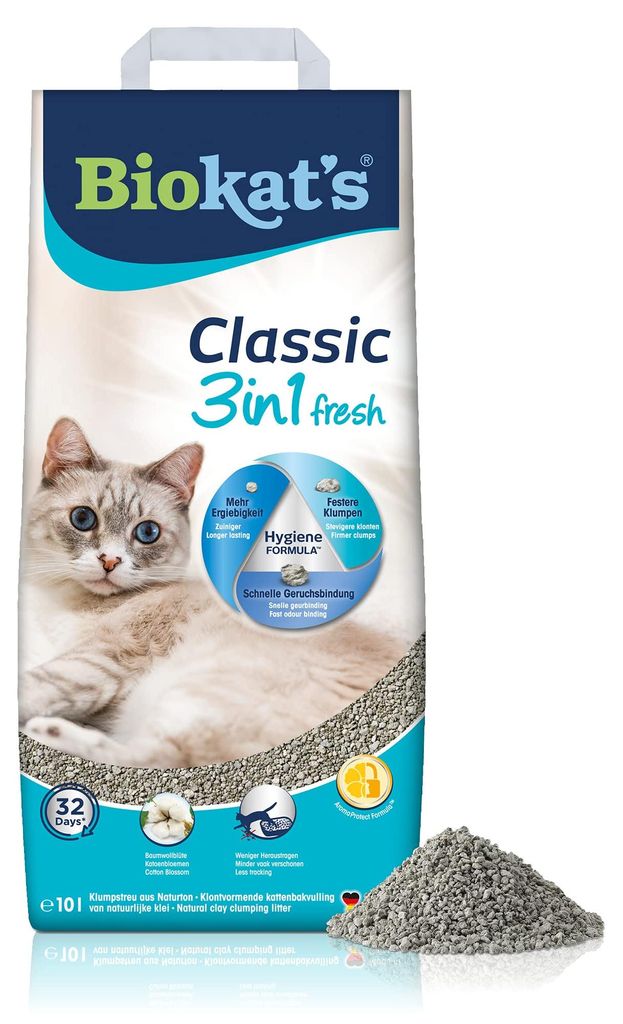 Biokats Classic 3 in 1 Fresh Bawełna Blossom 10 Liter Zdjęcie produktu 