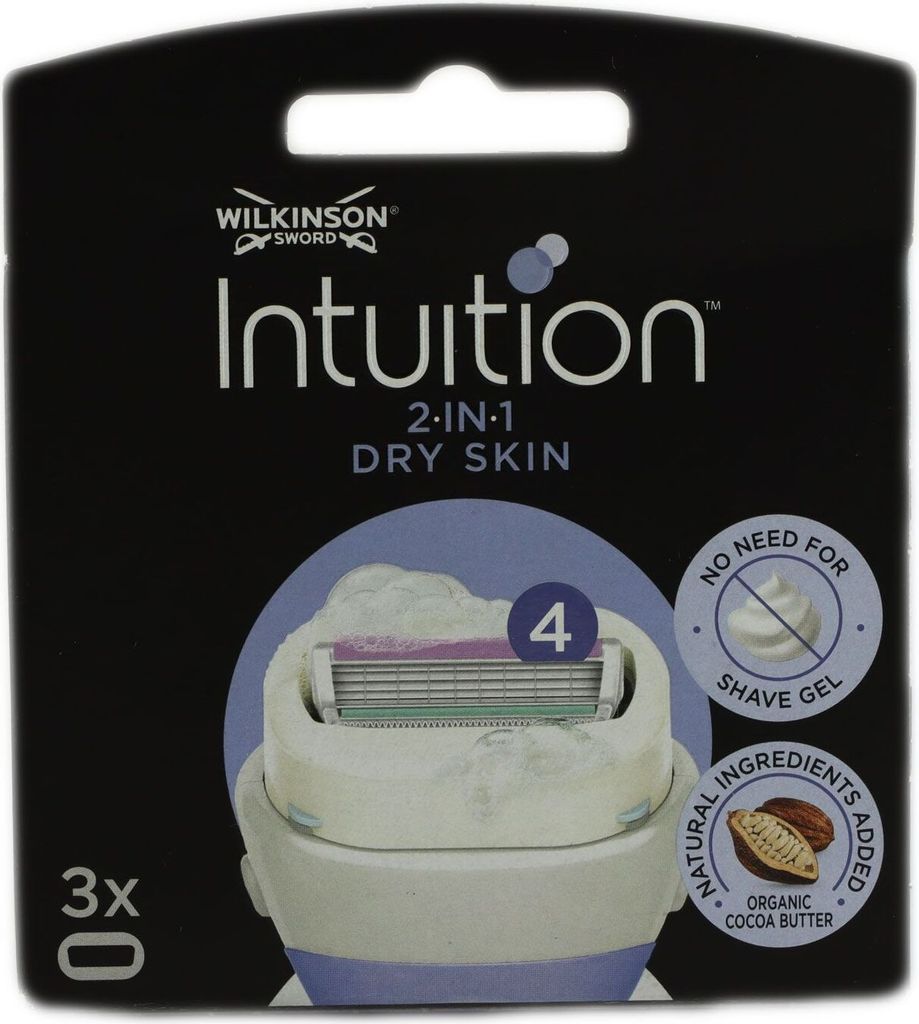 Wilkinson Razors Wilkinson Intuition Blades Dry Haut - 3 Blades