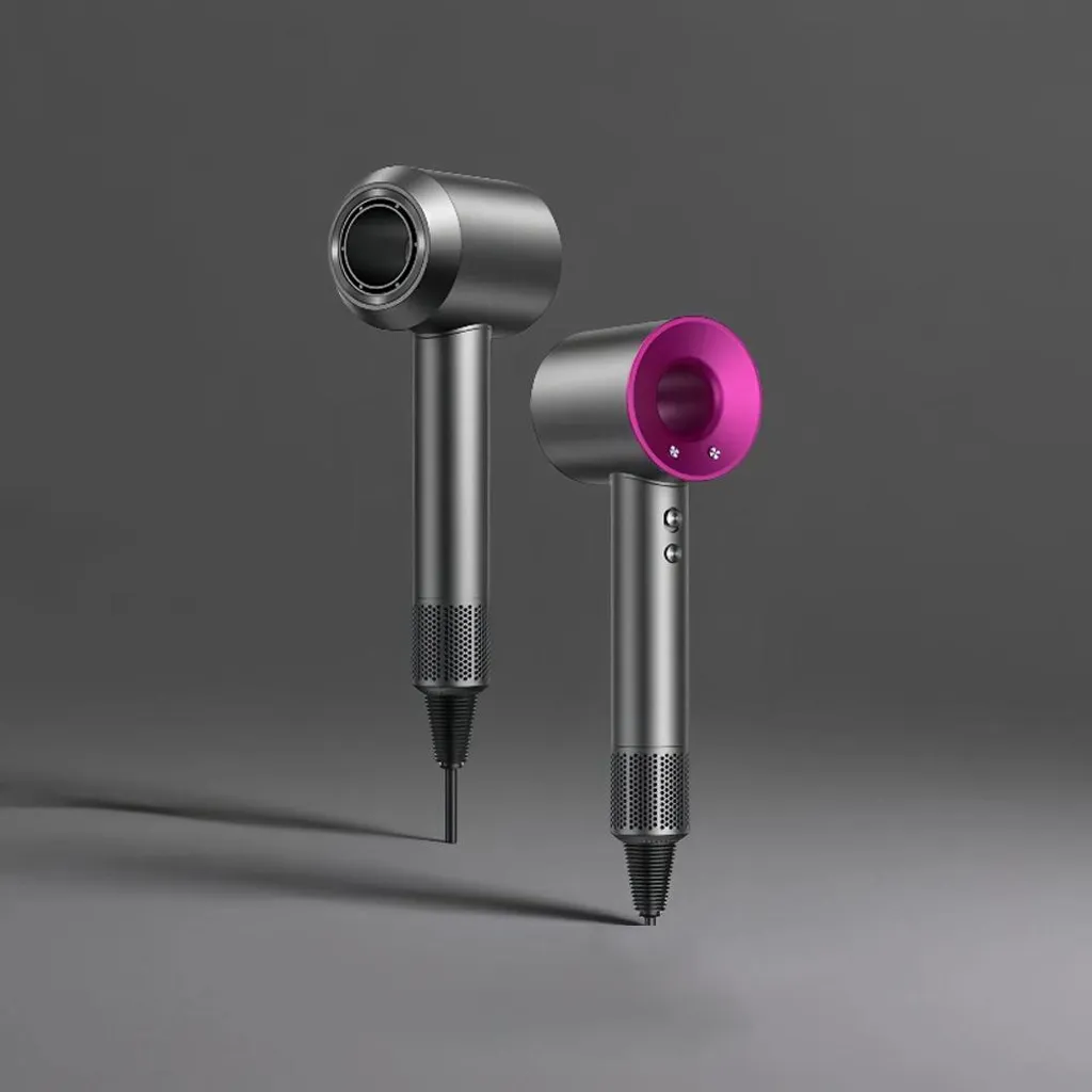 Asciugacapelli per la casa con accessori motore rapido ad alta velocità Rosa 【CFJF566】