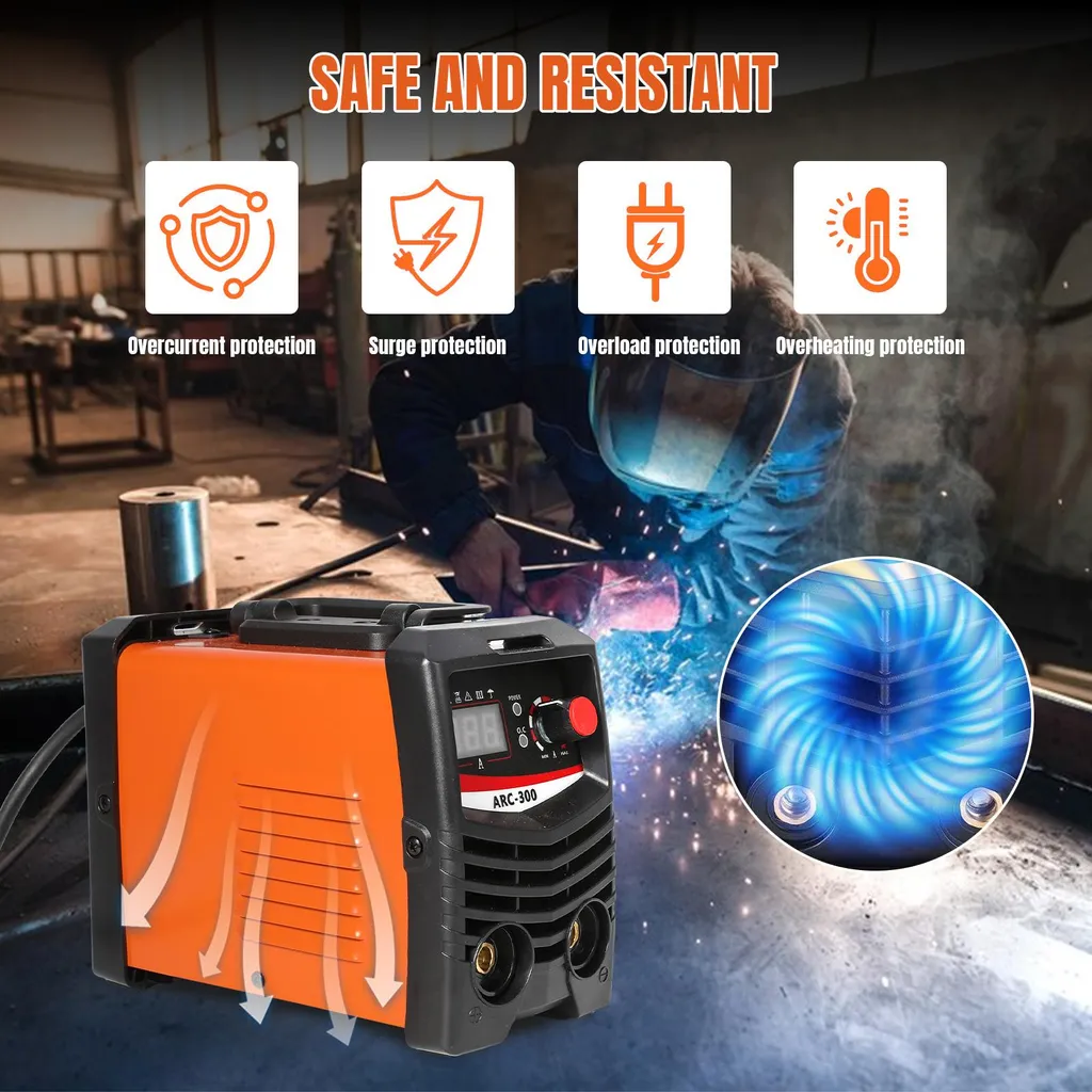 Poste à Souder Chantier 5000W Double Tension - Usage Intensif - 4