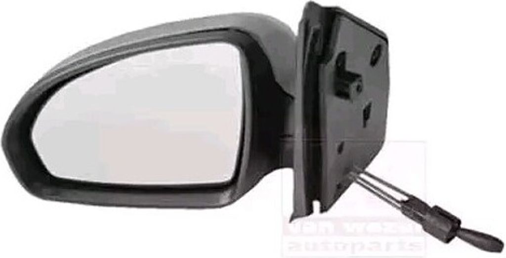 VAN WEZEL 2911813 - OE A4518102116C22A Außenspiegel, links für Fortwo Cabrio (451), Fortwo (451)