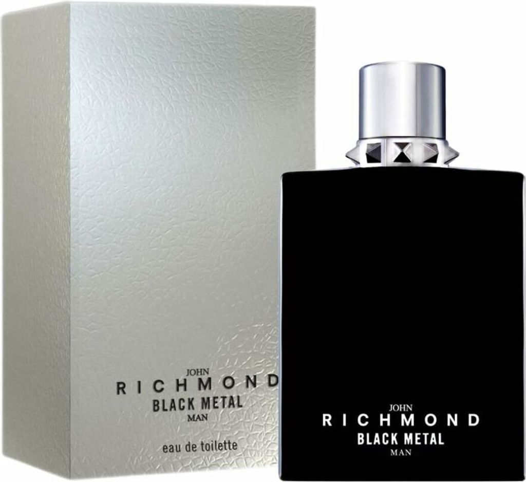 John Richmond Black Metal Man Eau De Toilette 100 ml Produktbild 