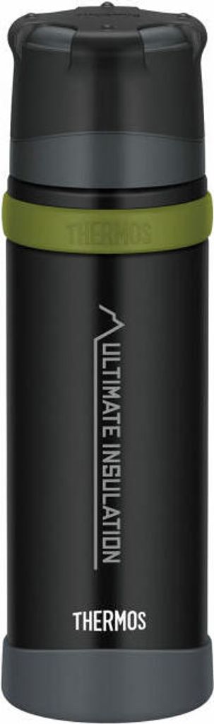 Isolierflasche MOUNTAIN 0,5ltr. cha. black mat