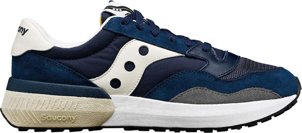 Schuhe Saucony S70790 Marine Ledermischung
