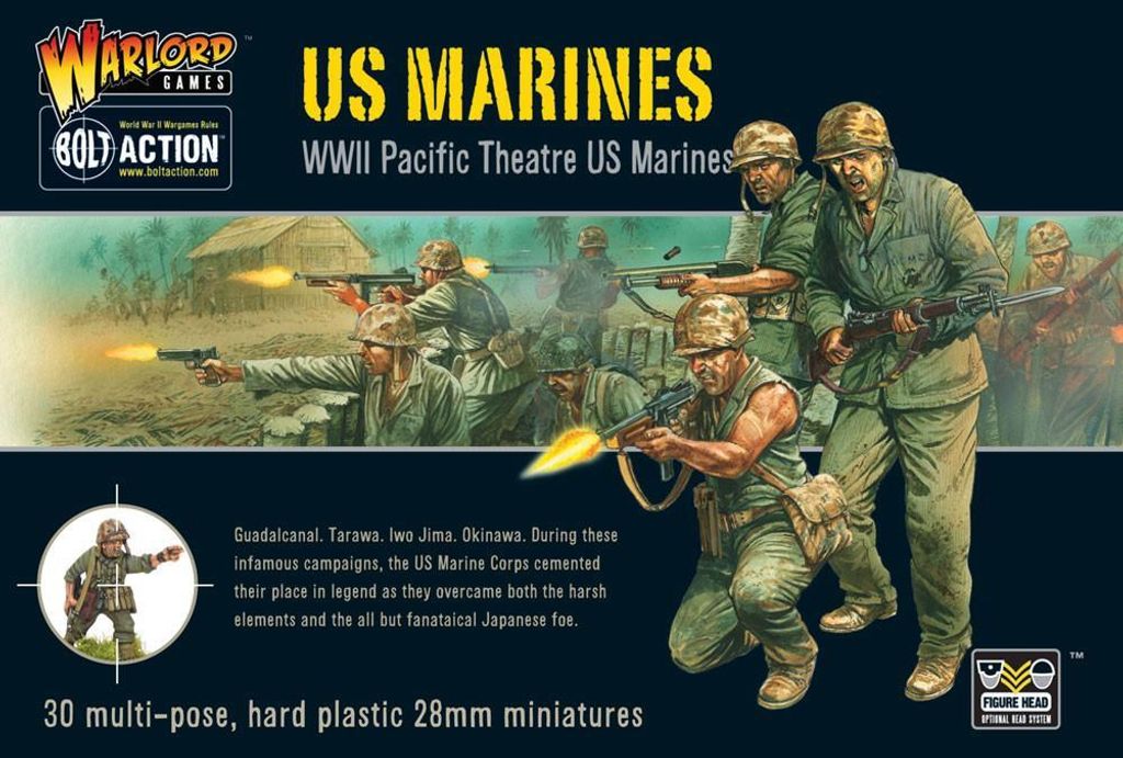 US Marines Plastic Box Set