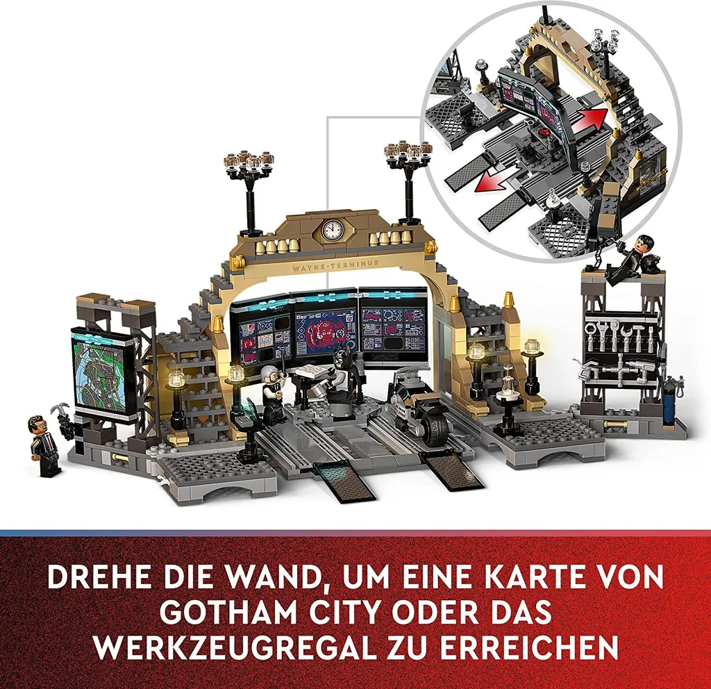 LEGO 76183 DC Batman La Batcave : Le Duel contre le Sphinx Riddler