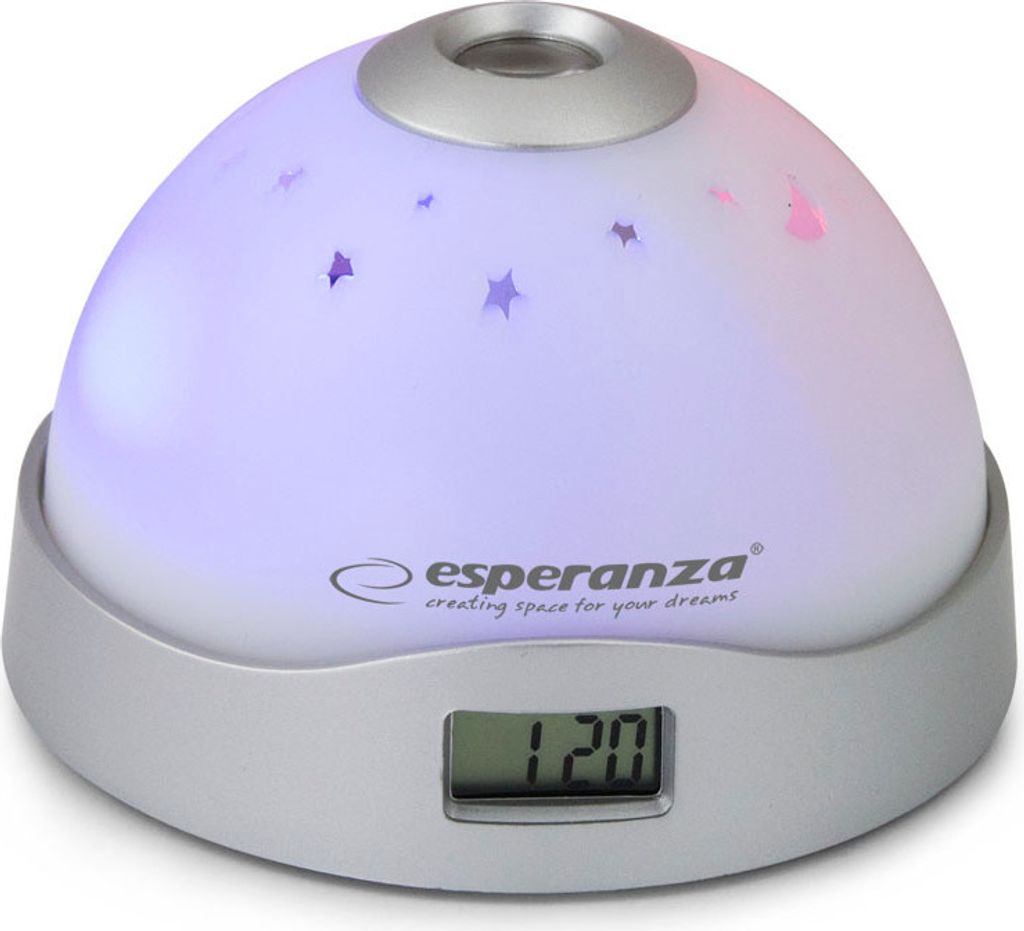 Esperanza-Uhr mit Alarmmodul und Projektor