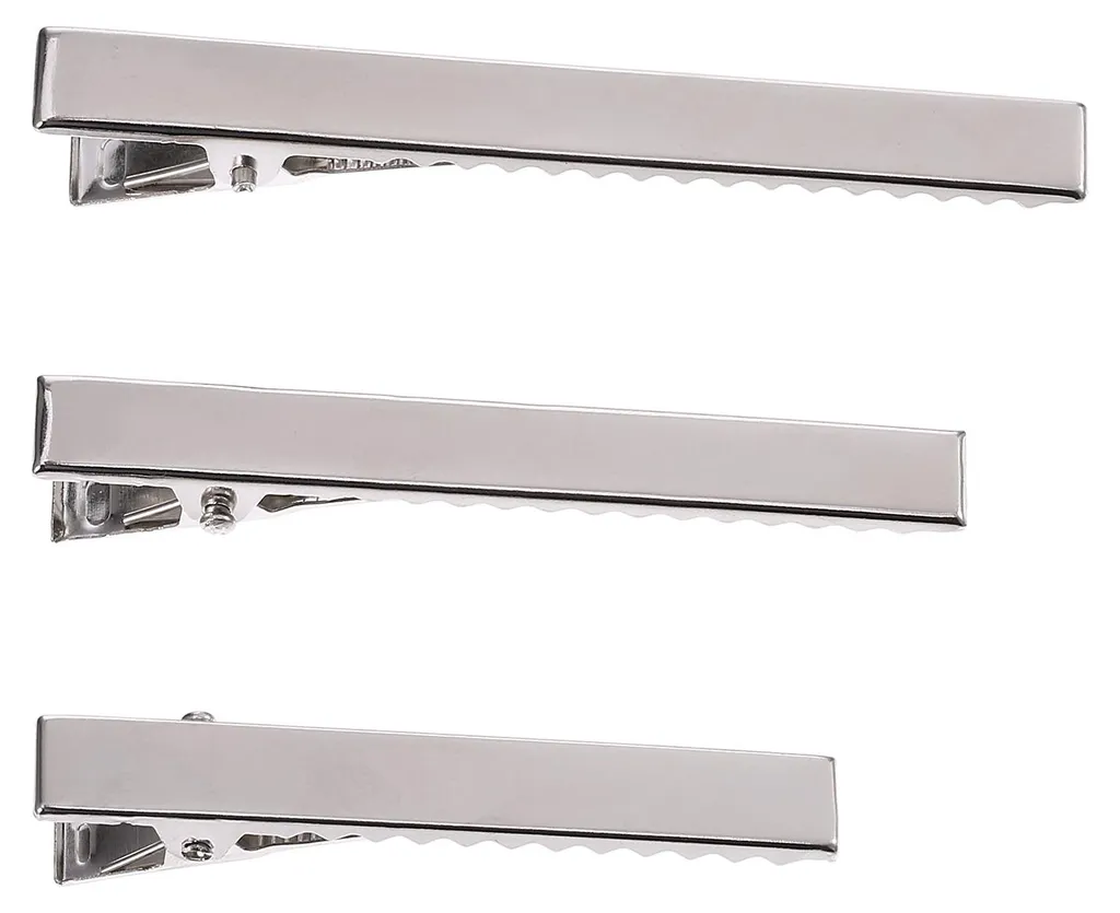 Épingles à cheveux crocodile anti-glisse en métal robuste 30pcs