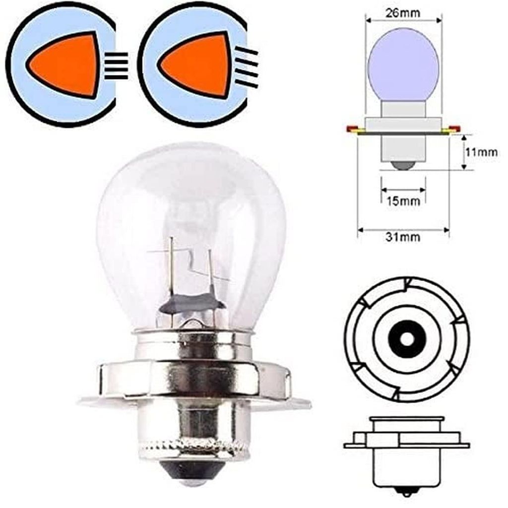 cyclingcolors 12v 35w P26s glühbirne glühlampe motorrad Produktbild 
