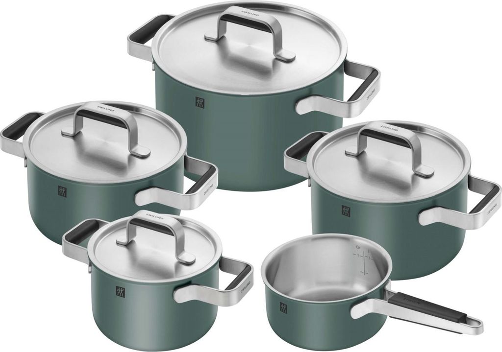 Zwilling Pure Kochgeschirrset 5-tlg. 18/10 grün Produktbild 