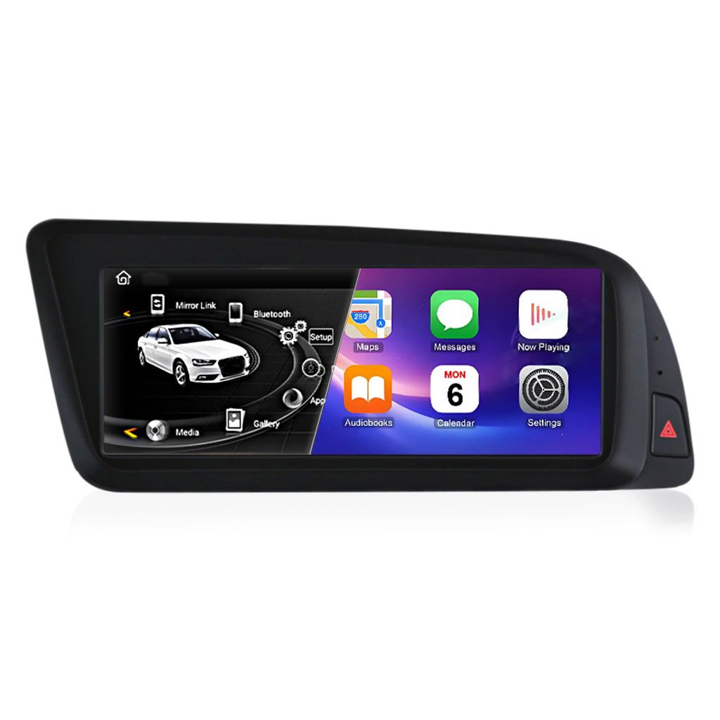 Carplay 6+128GB für Audi Q5 8R 2009-2016 MMI Audi Concert Symphony Display Touchscreen Android Navi GPS DAB+ Bluetooth