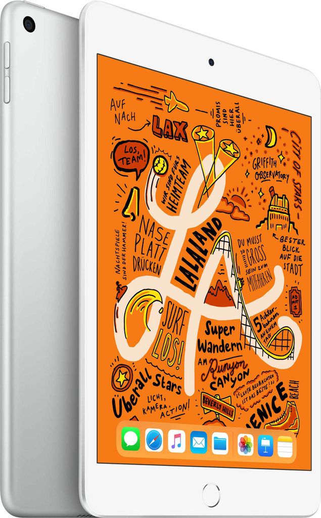 Apple iPad mini (2019) Wi-Fi Silber 64 GB Produktbild 