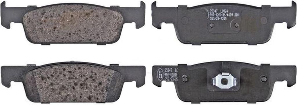 Bremsbelagsatz exkl. Verschleißwarnkontakt 18 mm A.B.S. für u.a. DACIA SANDERO