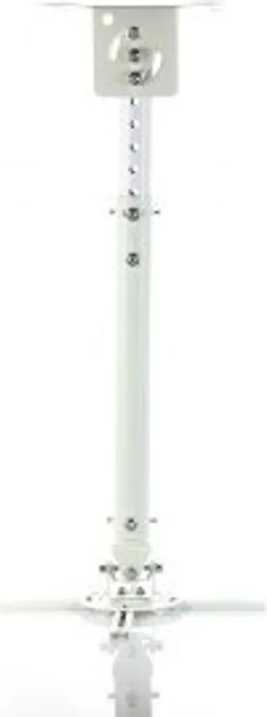 ART Supporto Proiettore Soffitto 15kg 45-76cm Bianco | Staffa Regolabile