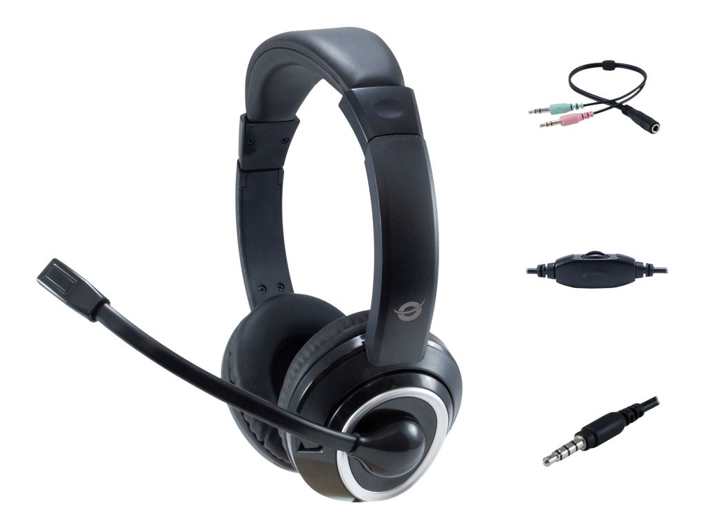 Conceptronic POLONA02BA Kopfhörer & Headset Kabelgebunden Produktbild 