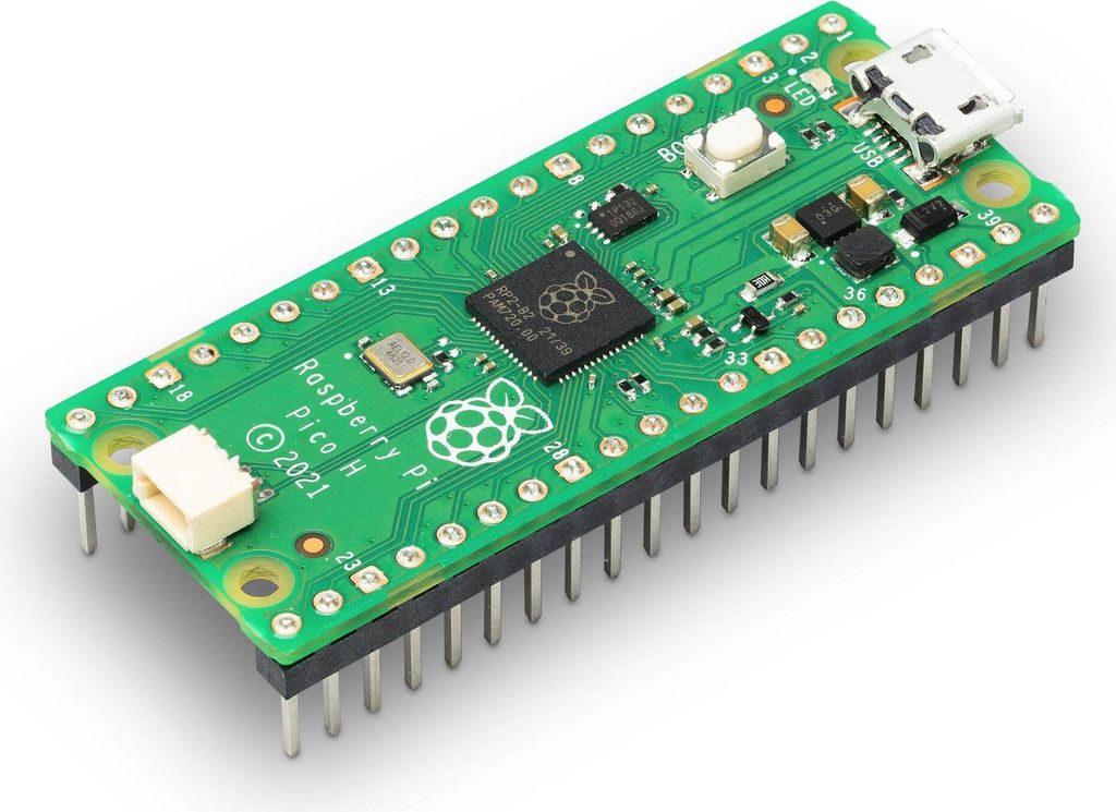 Raspberry Pi Pico, RP2040 Mikrocontroller-Board, mit Produktbild 