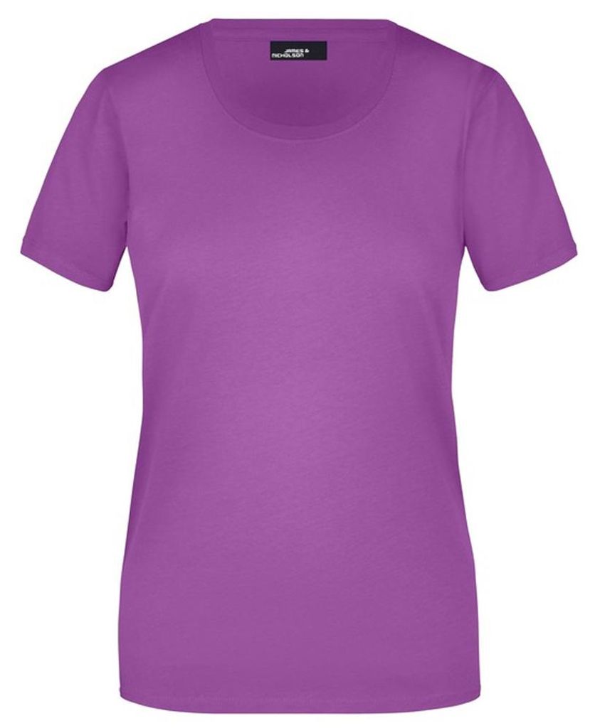 James and Nicholson - "Basic" T-Shirt für Damen LT2799 (L) (Violett)