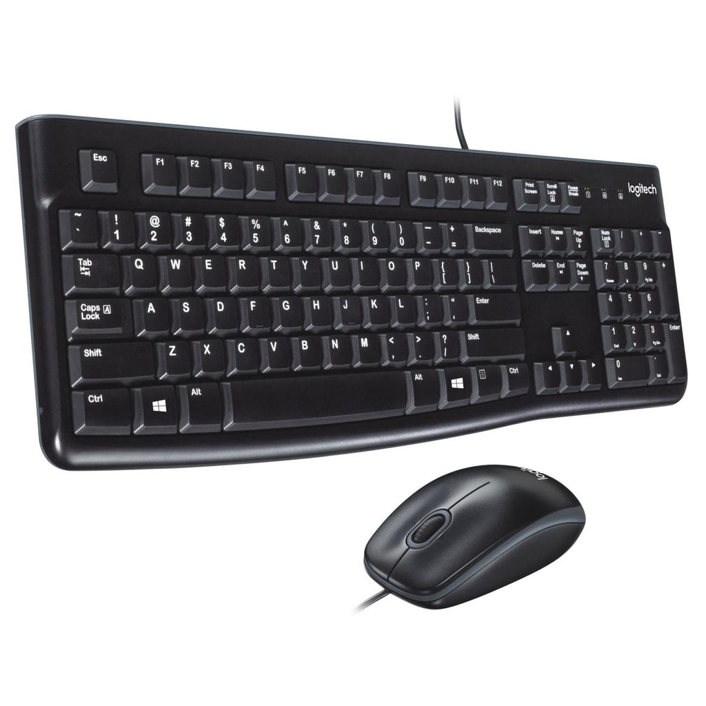 Logitech Desktop MK120 - Toetsenbord- en muisset Productafbeelding 